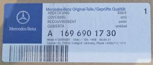 Mercedes-Benz B W245 Dachzierleiste A1696901730