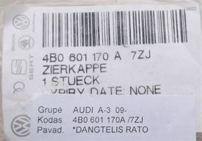 Audi A3 S3 8V Dekielki / Kapsle oryginalne 4B0601170A