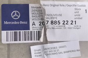 Mercedes-Benz 207 310 Rear bumper trim bar molding A2078852221