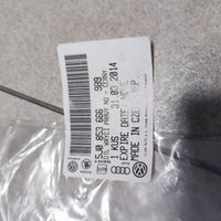 Skoda Fabia Mk2 (5J) Etupuskurin alempi jäähdytinsäleikkö 5J0853666