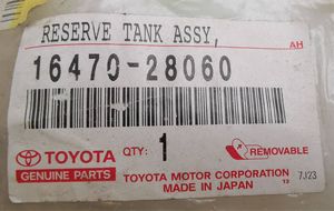 Toyota Camry Aušinimo skysčio išsiplėtimo bakelis 1647028060