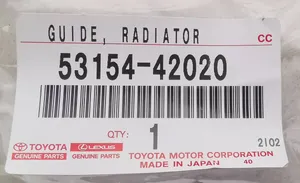 Toyota RAV 4 (XA40) Radiatoriaus oro nukreipėjas (-ai) 5315442020