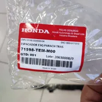 Honda Civic X Staffa di rinforzo montaggio del paraurti posteriore 71598TEMM00