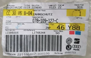 Audi A6 S6 C5 4B Cache carter courroie de distribution 078109127C