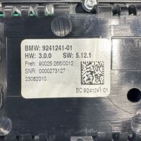 BMW 5 F10 F11 Oro kondicionieriaus/ klimato/ pečiuko valdymo blokas (salone) 9241241