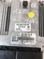Audi A6 S6 C6 4F Moottorin ohjainlaite/moduuli 03G997016NX