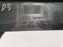 Audi A8 S8 D3 4E Modanatura della barra di rivestimento del paraurti anteriore 4E0807417B