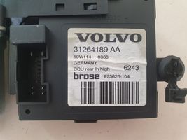 Volvo S40 Silniczek podnoszenia szyby drzwi tylnych 31264189AA