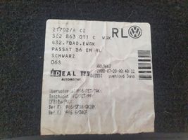 Volkswagen PASSAT B6 Tapis de sol arrière 3C2863011C