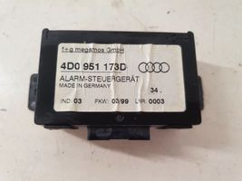 Audi A8 S8 D2 4D Centralina/modulo allarme 4D0951173D