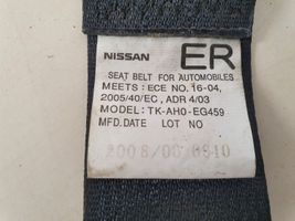 Nissan X-Trail T31 Ceinture de sécurité arrière TKAH0EG459