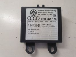 Audi A4 S4 B7 8E 8H Boîtier module alarme 8H0951178