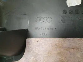 Audi A3 S3 8P Poszycie / Tapicerka tylnej klapy bagażnika 8P3867979A