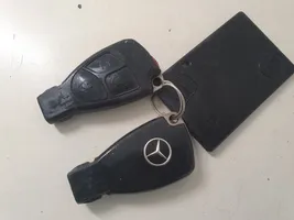 Mercedes-Benz C W203 Užvedimo raktas (raktelis)/ kortelė 