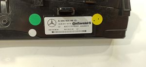 Mercedes-Benz C AMG W205 Oro kondicionieriaus/ klimato/ pečiuko valdymo blokas (salone) A2059058813