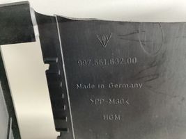 Porsche 911 997 Panel popielniczki przedniej tunelu środkowego 99755163200