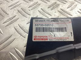 Toyota Corolla E140 E150 Šoninė dalis radiatorių panelės (televizoriaus) 5373302010