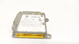 Volkswagen PASSAT B5 Airbag control unit/module 1J0909607