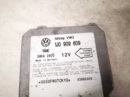 Volkswagen Golf IV Turvatyynyn ohjainlaite/moduuli 1j0909609