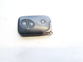 Lexus IS 220D-250-350 Užvedimo raktas (raktelis)/ kortelė 