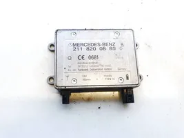 Mercedes-Benz E W211 Module unité de contrôle d'antenne 2118200885