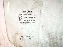 Toyota Auris 150 Etuoven ikkunalasi, neliovinen malli 43r007951