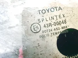 Toyota Avensis T250 Galinis šoninis kėbulo stiklas 