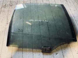 Opel Omega A Rear door window glass 