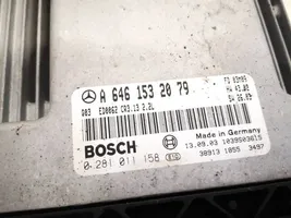 Mercedes-Benz E W211 Calculateur moteur ECU a6461532079