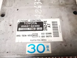 Toyota Yaris Verso Sterownik / Moduł ECU 8966152300