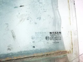 Nissan Almera Tino Rear door window glass 