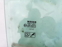 Nissan Almera Tino priekšējo durvju stikls (četrdurvju mašīnai) 
