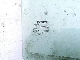 Toyota Verso aizmugurējo durvju stikls 