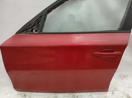 BMW 1 E81 E87 Priekinės durys raudonos