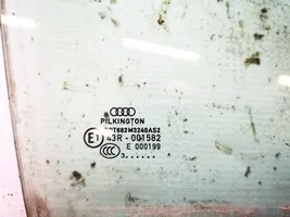 Audi A3 S3 8P Etuoven ikkunalasi, neliovinen malli 