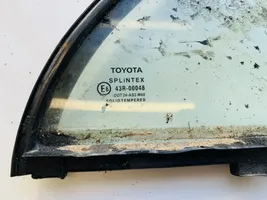 Toyota Avensis T250 Vetro del deflettore posteriore 