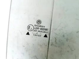 Volkswagen PASSAT B3 Pagrindinis galinių durų stiklas 