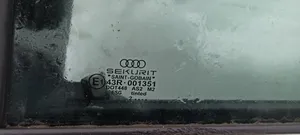 Audi A4 S4 B6 8E 8H aizmugurējo durvju stikls Pilka