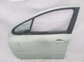Peugeot 307 Priekinės durys zalia