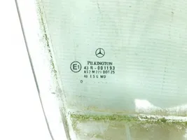 Mercedes-Benz C W203 Etuoven ikkunalasi, neliovinen malli 