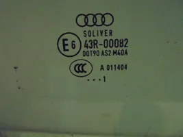 Audi A5 8T 8F Vitre de fenêtre porte arrière 43r00082