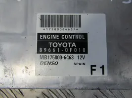 Toyota Corolla Verso AR10 Calculateur moteur ECU 896610F010