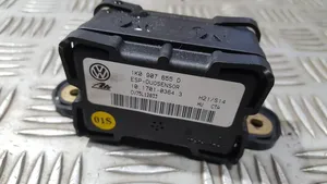 Volkswagen Golf V Sensore di imbardata accelerazione ESP 1k0907655d