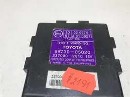 Toyota Avensis T250 Boîtier module alarme 8973005020