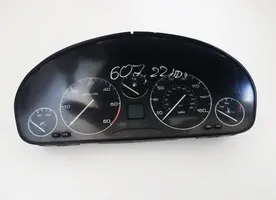 Peugeot 607 Compteur de vitesse tableau de bord 9648444480