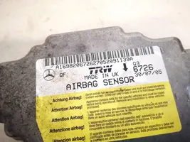 Mercedes-Benz A W169 Centralina/modulo airbag a1698206726