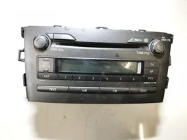 Toyota Auris 150 Panel / Radioodtwarzacz CD/DVD/GPS 8612002520