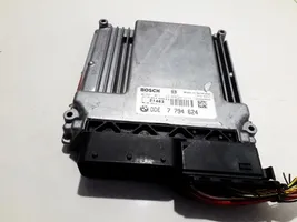 BMW 3 E46 Sterownik / Moduł ECU 0281011122