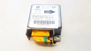 Opel Tigra A Module de contrôle airbag 09114586