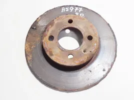 Volkswagen PASSAT B3 Front brake disc neventiliuojamas